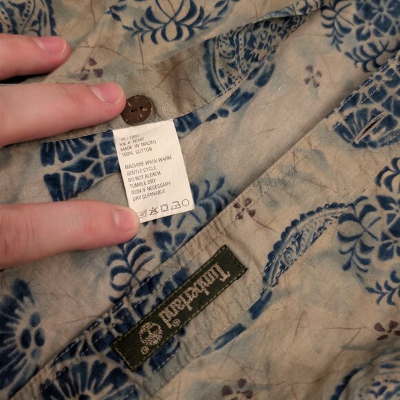 Vintage Timberland Apparel - Short Sleeve Button Up - Picture 3 of 5